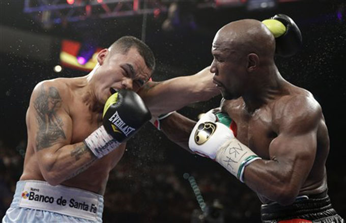Floyd Mayweather Jr., Marcos Maidana