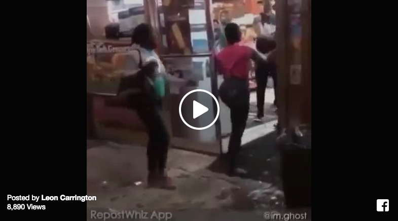 convenient store brawl