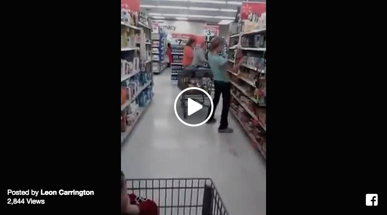 crazy walmart lady