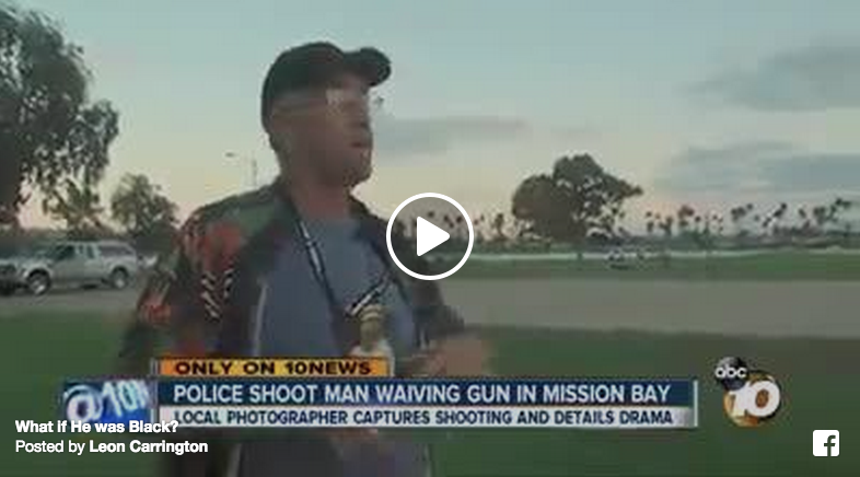 gunman threatens children in Mission Bay