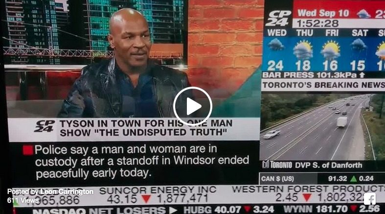 mike tyson goes off interview