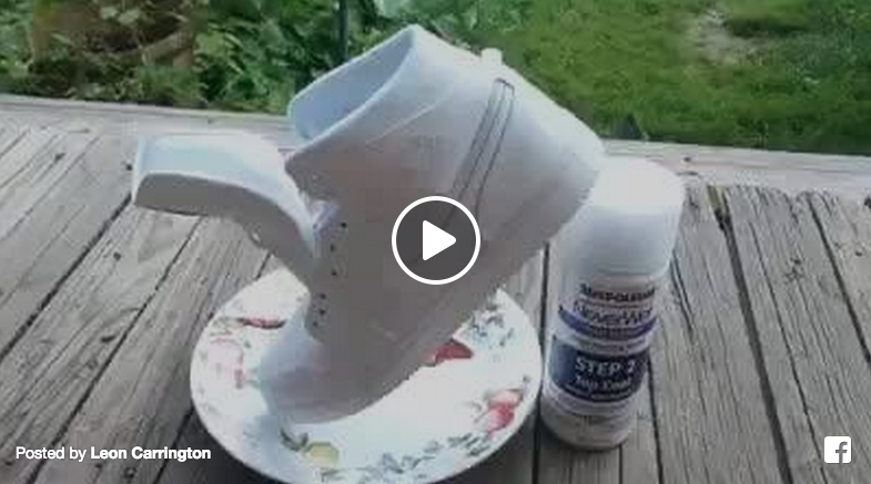 never wet shoes