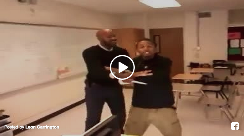 student punks his teacher
