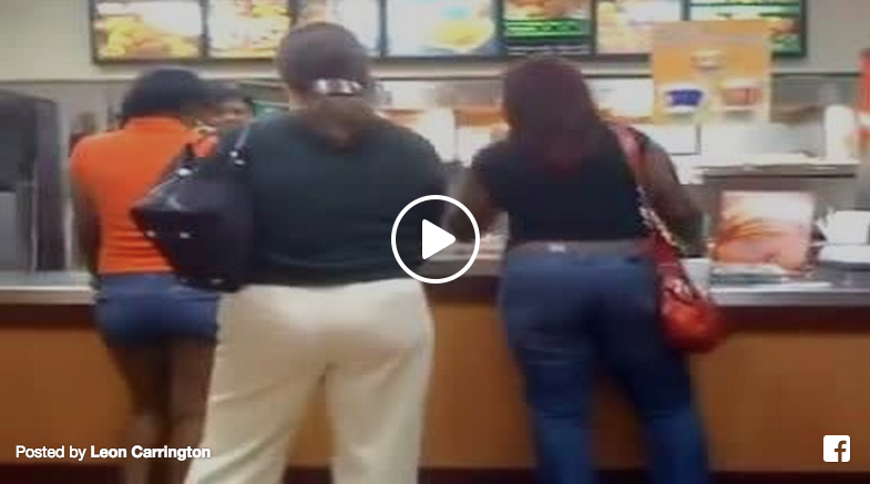 woman upset no chicken