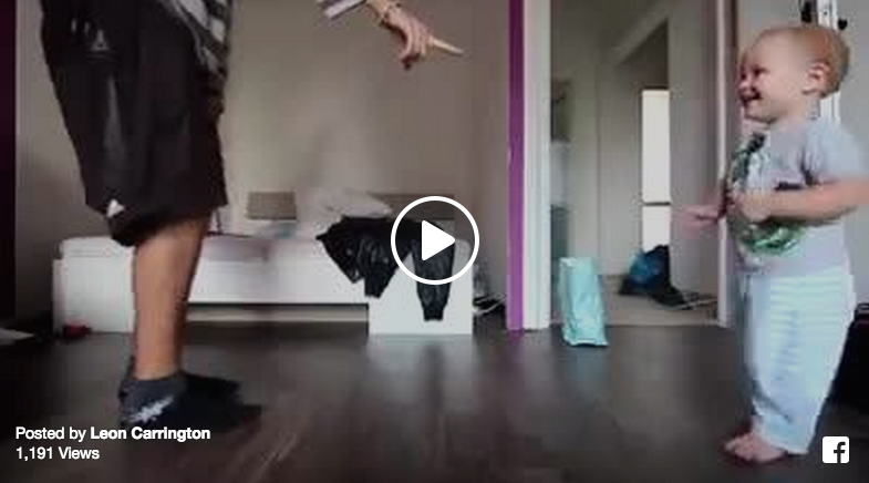 dance challenge adult vs baby