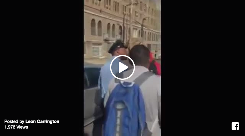 police threatens to beat kid
