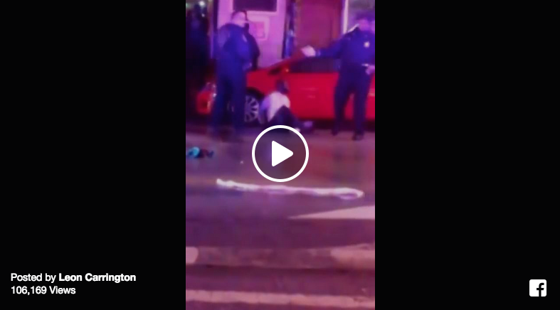 baltimore police beat woman