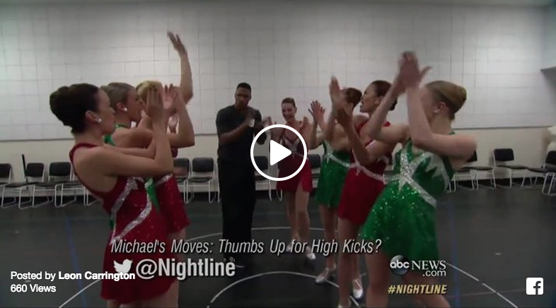 michael strahan rockettes