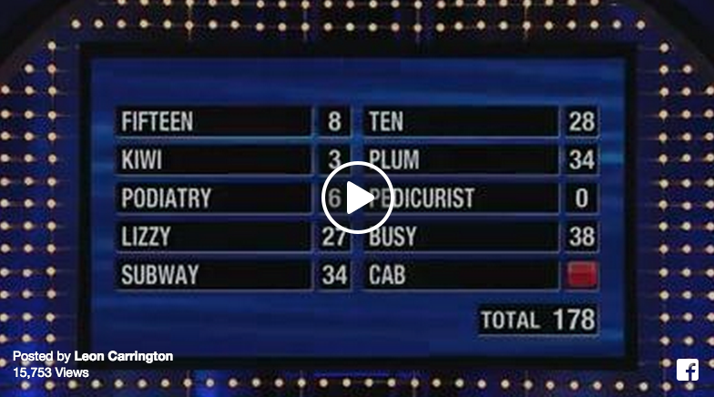 prayer family fued game show