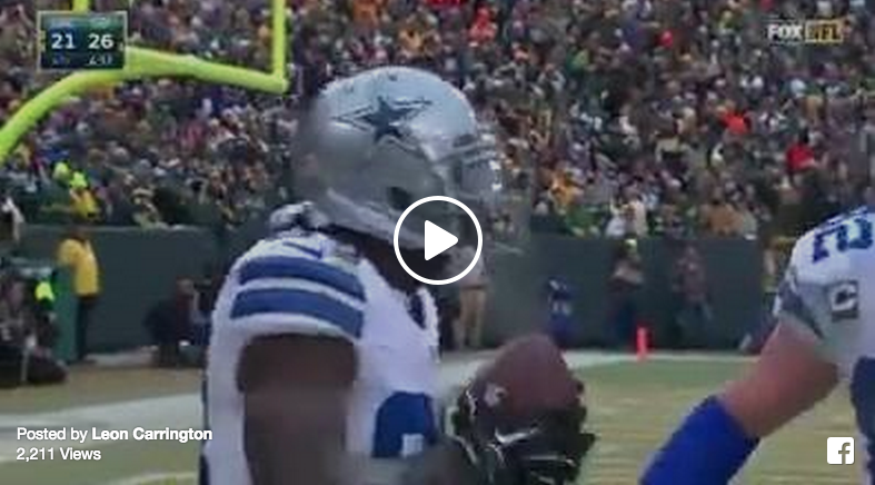 dez bryant ref questionable-call