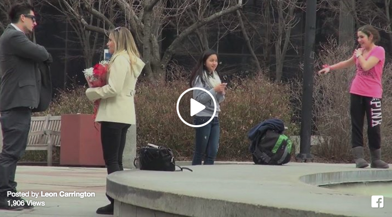 valentines day proposal prank