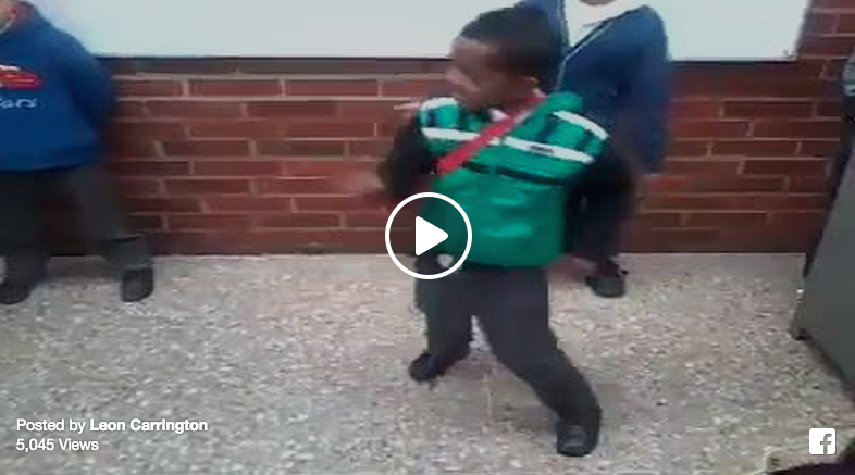 dancing kid killed it