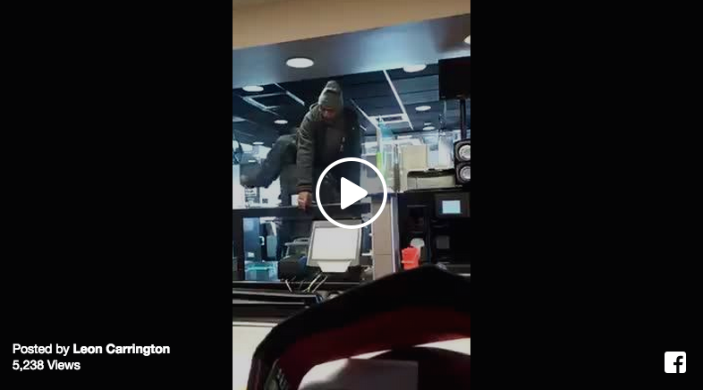 fight with mcdonalds employee