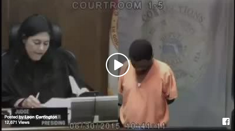burglary suspect judeg recognizes