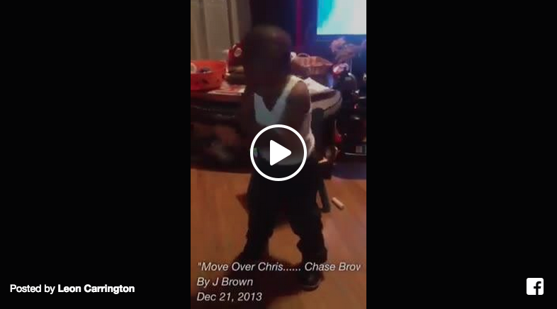 a baby chris brown