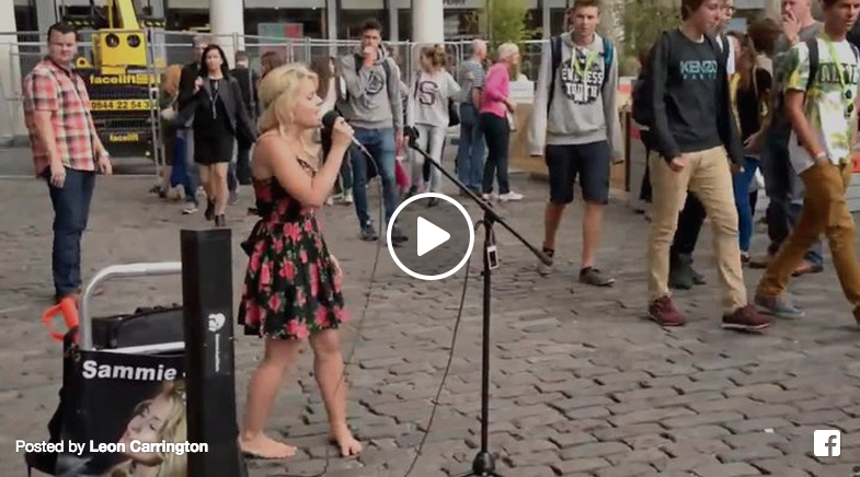 london street performer