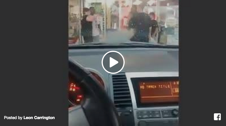 racist sucker punch